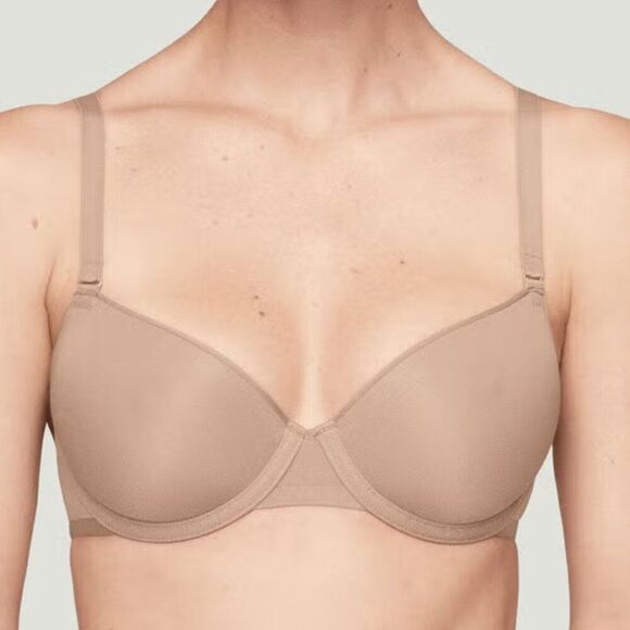 CUUP Demi Microfiber Bra in Taupe, Size 36E NEW w/o TAG - Picture 1 of 6